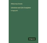 Literature and Life (Complete): in large print