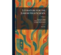 Literature for the Junior High School: Book One