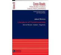Literature of Consciousness (Copertina rigida) Cross-Roads