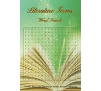 Literature Terms Word Search: English Language Devices and Vocabulary