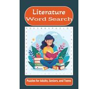 Literature Word Search: Word searches with easy to read print about literature, books, libraries, and more