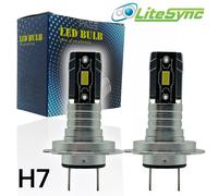 LiteSync H7 499 LED Fanale Kit Lampadine 6000K Ideale Faro 12v Ricambio Xeno Hid