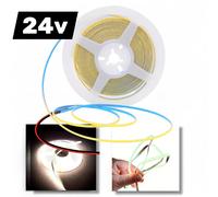 LiteSync Striscia LED COB 24V 5M Bianco Freddo 6000K 320 LED/m