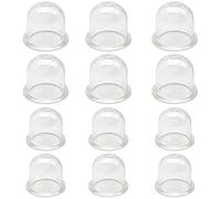 LiteTour 12 Pezzi Primer Bulb Carburatore Primer Bulb Pompa Compatibile con Poulan Crafstman Weedeater Sostituzione Motosega per Roybi Homelite Zama Walbro Trimmer a Gas Soffiatore Decespugliatore