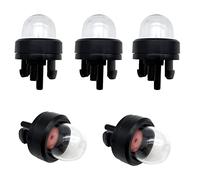 LiteTour 6 Pezzi Primer Bulb Snap in Primer Bulb Pump 188-512 Sostituzione per Artigiano Poulan Husqvarna Motosega Compatibile con Roybi Homelite Zama Walbro Trimmer a Gas Soffiatore Decespugliatore