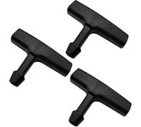 LiteTour Maniglia di ricambio per motorino di avviamento a strappo adatta per Husqvarna Craftsman Poulan motore a benzina - Confezione da 3 maniglie di avviamento per motoseghe, tosaerba, tagliaerba,