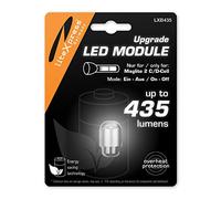 LiteXpress LXB435 LED Upgrade Modulo 435 Lumen Utilizzare solo per 2 torce C/D-Cell Maglite con lampadine Krypton o Xenon