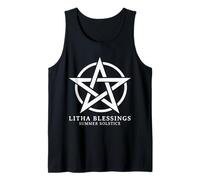 Litha Blessings Summer Solstice Wicca Wiccan Pagan Summer Canotta