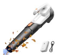 Litheli Soffiatore a batteria con turbocompressore 137 km/h, velocità dell'aria 604 m³/h, flusso d'aria, con batteria da 10000 mAh, adatto per la cura del giardino, la cura del prato e la rimozione