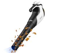 Litheli Soffiatore per foglie a batteria, senza spazzole con turbocompressore, velocità aria 180 km/h, portata d'aria 15,85 m³/min, per cura di prato, giardino e rimozione della neve, senza batteria