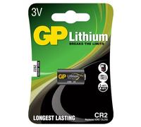 LITHIUM BATTERY CR2 - Lithium 3703 Rechargeable - battery 3 V 1-pack Black -40 - 60 C - Warranty 12M NEW