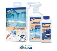 Lithofin Reinigerset per Doccia E Bagno: Detergente Bagno + Sanitario #891689