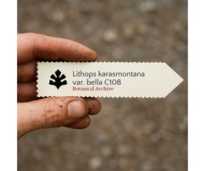 Lithops karasmontana var. bella C108 SEEDS - - SEMI Pietre vive | Pianta ciotto