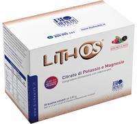 Biohealth Lithos Integratore Potassio e Magnesio Frutti di Bosco, 30 Bustine