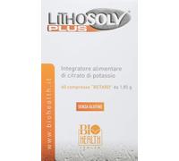 Lithosolv Plus di Integratore Alimentare di Citrato di Potassio Barattolo da 60