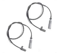 LithTor Sensore ABS davanti 34526762465 per BMW E46 E87 E90, ABS Sensore per Serie 1 (E81/E82/E87/E88) Serie 3 (E90/E91/E92/E93) (2 x)