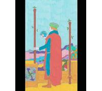 Lithuanian-English bilingual Tarot colouring book