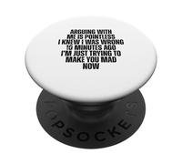 litigare è inutile sapevo che avevo sbagliato dieci minuti PopSockets PopGrip Adesivo