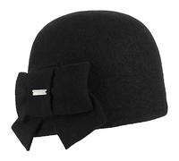 Litika Cappello Lana Cotta Seeberger cappello follato Taglia unica - nero
