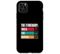 L'itinerario Passeggiata Mangia Ripeti Divertente Tour Guide Tour Guide Custodia per iPhone 11 Pro Max