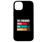L'itinerario Passeggiata Mangia Ripeti Divertente Tour Guide Tour Guide Custodia per iPhone 14 Plus