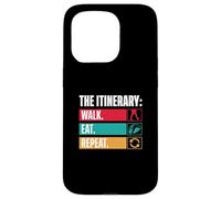 L'itinerario Passeggiata Mangia Ripeti Divertente Tour Guide Tour Guide Custodia per iPhone 15 Pro