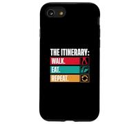 L'itinerario Passeggiata Mangia Ripeti Divertente Tour Guide Tour Guide Custodia per iPhone SE (2020) / 7/8