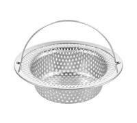 Litinliv Confezione da 3 filtri per lavello da cucina, Colino di scarico lavello da cucina lavello da doccia,Filtro Lavello Cucina 11 cm, Filtro per scarico del lavandino in acciaio inox con maniglia