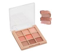 Litinliv Palette di Ombretti, 9 Colori Riccamente Pigmentati con Effetti Mat e Shimmer, Ombretto Occhi a Lunga Durata, Palette Ombretti Trucchi Make Up Occhi, per Il Trucco Di Tutti i Giorni