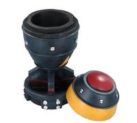 Litinliv Scatola Portaoggetti a Forma di Bomba, Scatola Portaoggetti Decorativa, Modello Artigianale in Resina 3D,Modello Artigianale in Resina Deco retrò, per Chiavi, Bastoncini di Cotone e Altro