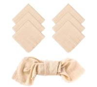 Litinliv Set di 6 tovaglioli di cotone, Tovaglioli di stoffa, Tovaglioli per la decorazione della tavola da pranzo, Tovaglioli da tavola lavabili, per Banchetti Morbidi Lavabili Riutilizzabili Feste