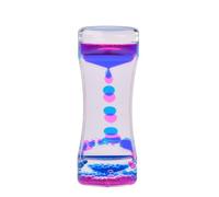 Litinliv Timer Liquido a Clessidra Colorato, Giocattolo Sensoriale, Timer di Movimento per Attività, Stress, Ansia, Relax (C)