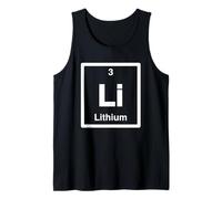 Litio - Li - Tavola Periodica degli Elementi - Science Gifts Canotta