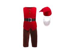 Lito Angels Costume con Cappello per Bambino, Rosso, 10-11 Anni 146