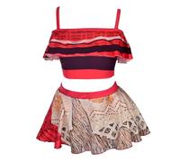Lito Angels - Costume da Bagno Due Pezzi Tankini Principessa per Ragazze Bambina, Estate, Spiaggia, Piscina, Taglia 12-13 Anni