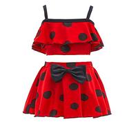Lito Angels Costume da Bagno Mare Piscina Topo con Cerchietto per Bimba Taglia 12-18 Mese