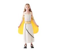 Lito Angels Costume da Dea Antica per Bambina, Oro, 11-12 Anni 152