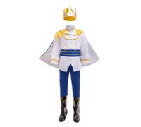 Lito Angels Costume Principe Reale per Bambino, Blu, 4-5 Anni 110