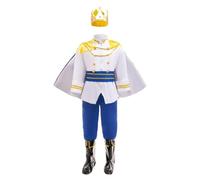 Lito Angels Costume Principe Reale per Bambino, Blu, 7-8 Anni 128