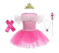 Lito Angels Costume Principessa delle Fiabe 2 con Accessori, 7-8 Anni