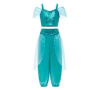 Lito Angels Costume Principessa Esotica Araba per Bambina, 8-9 Anni