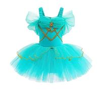 Lito Angels Principessa Jasmine Tutu Ballerina Costume per Bambina, Vestito dal Balletto Danza Classica, Taglia 2-3 anni (Etichetta in Tessuto 100)