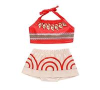 Lito Angels Principessa Oceania Costume da Bagno Tankini Due Pezzi per Bimba Bambina Taglia 18-24 Mesi 92 (Etichetta in Tessuto 90)