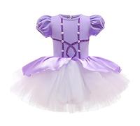 Lito Angels Principessa Sofia Tutu Ballerina Costume per Bambina, Vestito dal Balletto Danza Classica, Taglia 2-3 anni, Viola