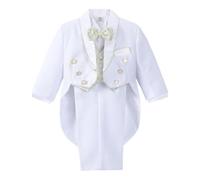 Lito Angels Smoking 5 Pezzi per Neonato, Bianco, 18-24 Mesi 86 92