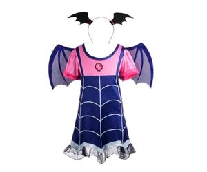 Lito Angels Vestito Costume da Boo-Tiful per Bambina, con Ali di Pipistrello e Cerchio per Capelli Taglia 2-3 anni, Stile C