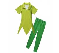 Lito Angels Vestito Costume Ragazzo del libro di fiabe con Cappello per Bambino Taglia 7-8 anni, Verde (Etichetta in Tessuto 130)