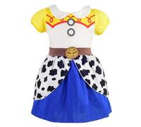 Lito Angels Vestito da Cowgirl Costume Casual Estivo per Bambina, Taglia 4-5 anni (Etichetta in Tessuto 120)