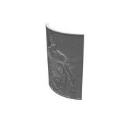 Litofania Abraham Ford The Walking Dead Decorazione Parete Stampata 3D