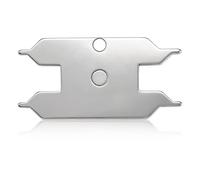 Litorange 1 chiave universale per copertura della cartuccia BLANCO 139219-304 in acciaio inox chiave e cartuccia 35 mm pezzi di ricambio, riparazione rubinetto, manico lungo